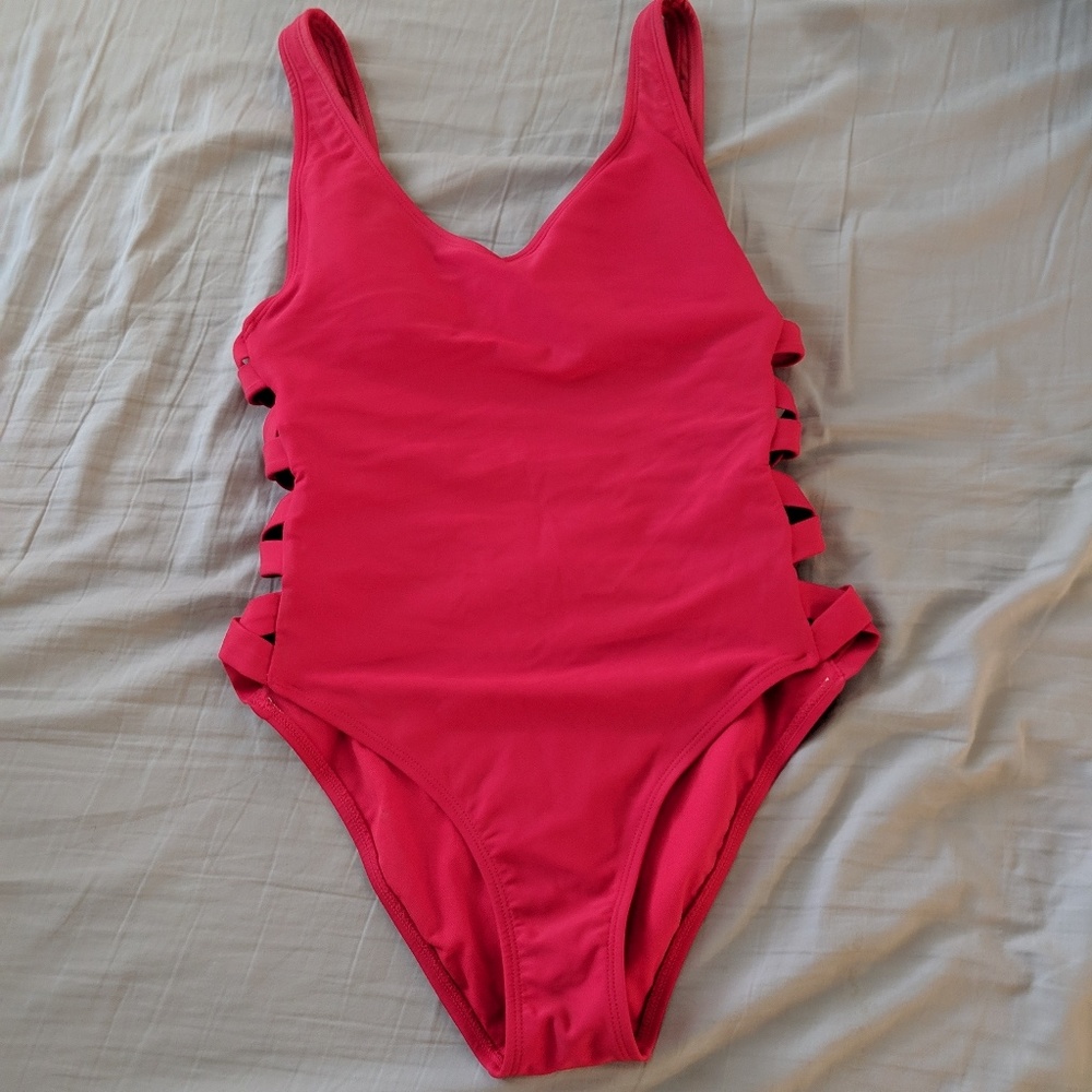 Classic Red Swimsuit